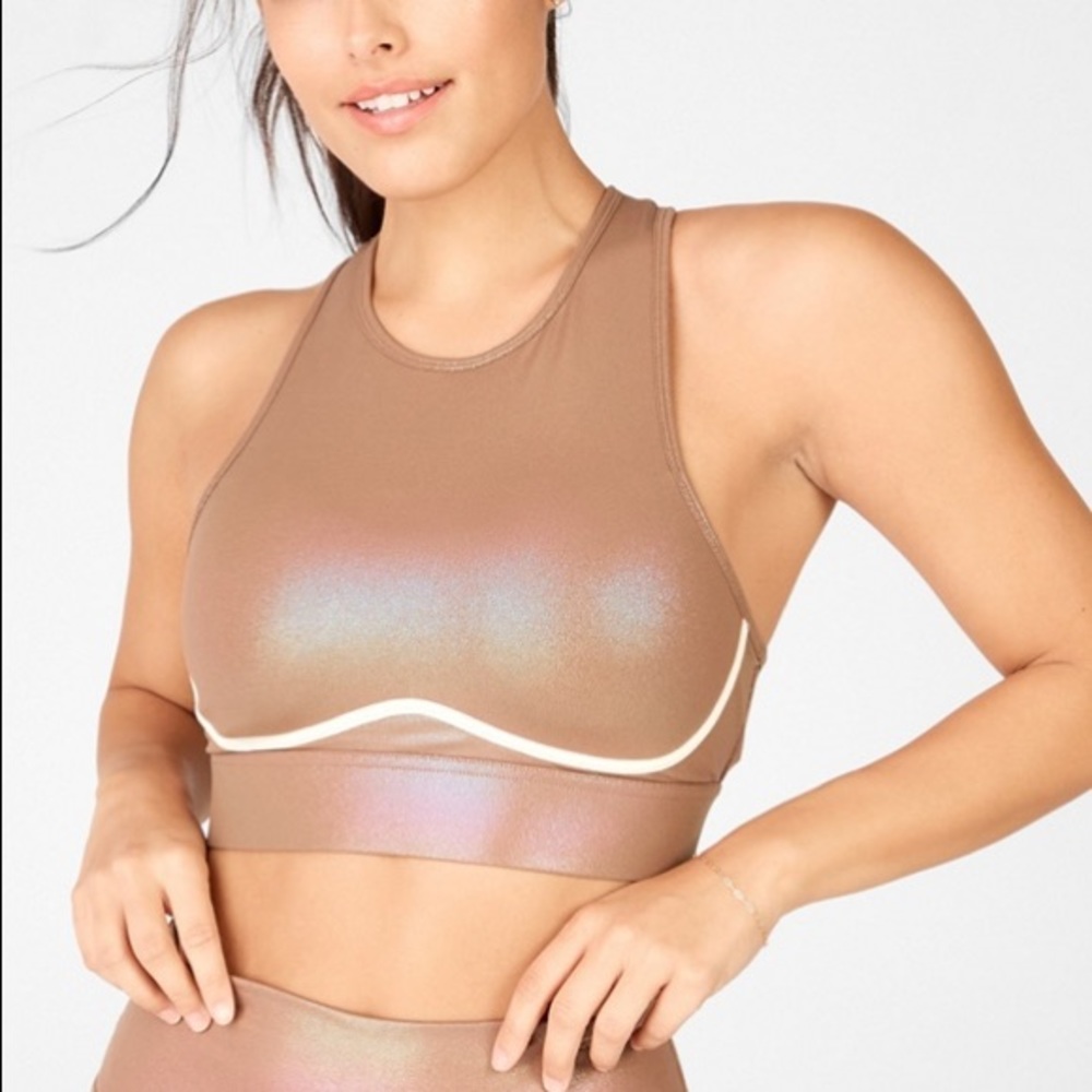Fabletics Criss Back Medium Impact Sports Bra